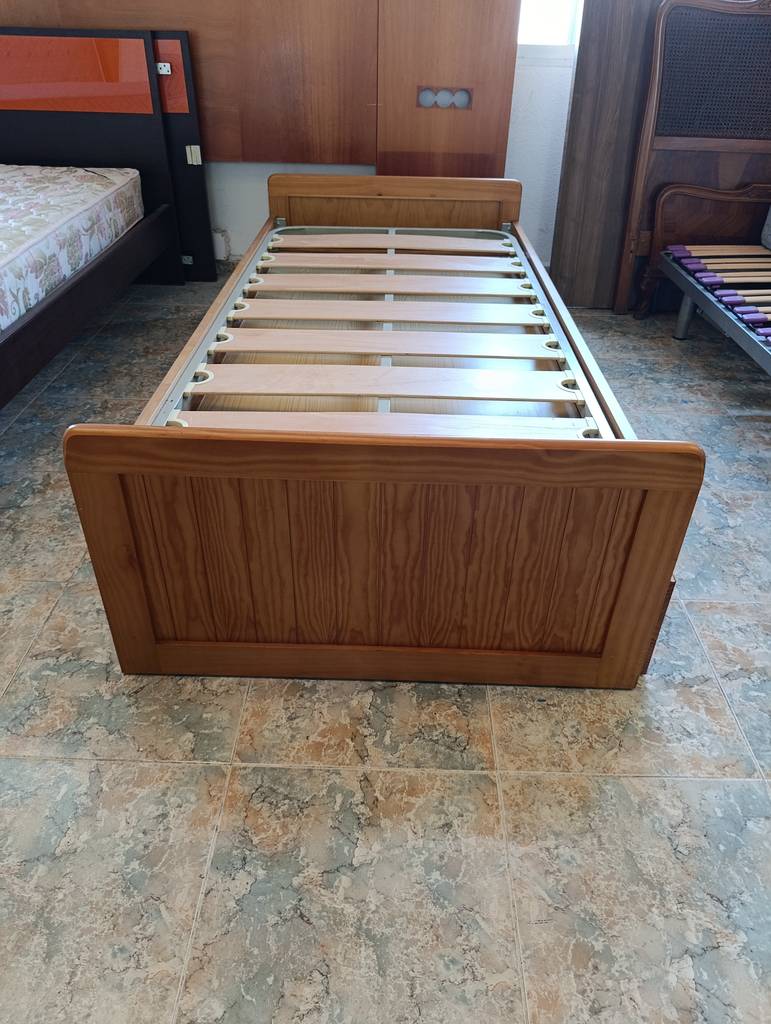 CAMA JUVENIL CON CAJONES MADERA 90x190 - Imagen 2