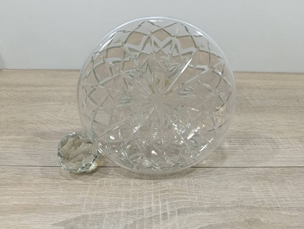 DECANTADOR / BOTELLA DE CRISTAL TALLADO - Imagen 6