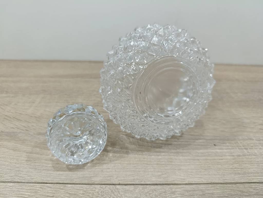 LICORERA DE CRISTAL TALLADO - Imagen 6