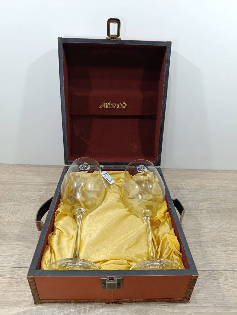 SET 2 COPAS DE VINO PREMIUM CON ESTUCHE - Imagen 5