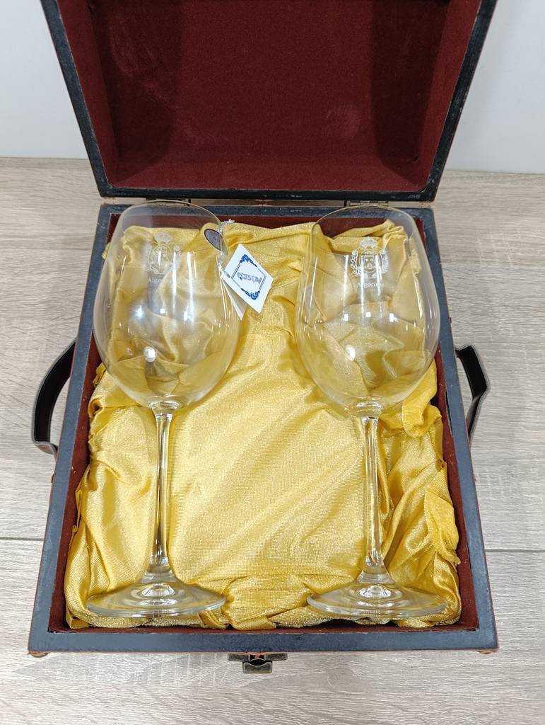 SET 2 COPAS DE VINO PREMIUM CON ESTUCHE - Imagen 6