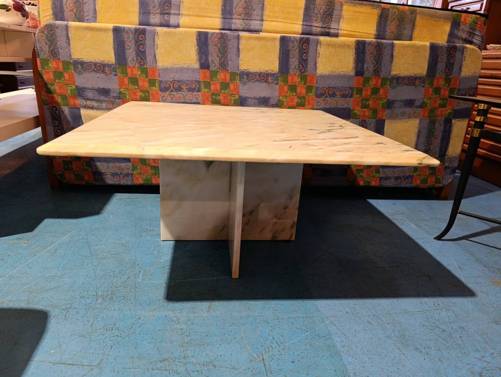 MESA DE CENTRO VINTAGE DE MÁRMOL - Imagen 2