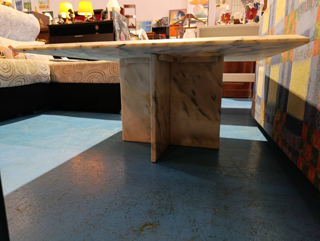 MESA DE CENTRO VINTAGE DE MÁRMOL - Imagen 6