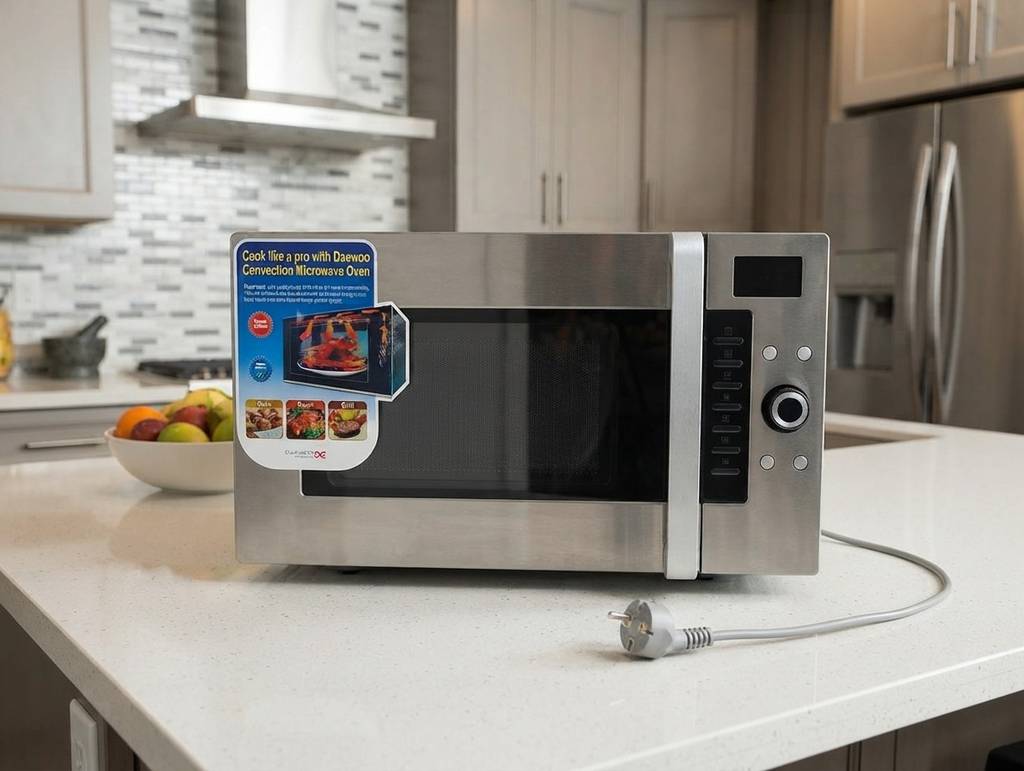 MICROONDAS CON HORNO GRILL DAEWOO