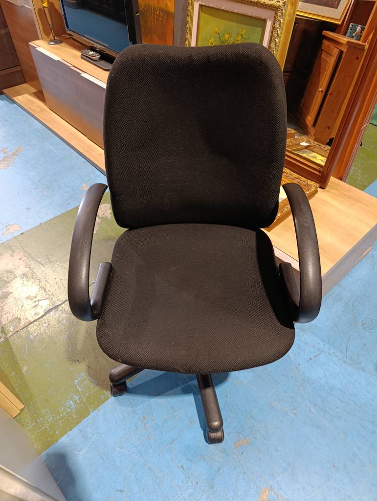 SILLA DE OFICINA ERGONÓMICA NEGRA - Imagen 3