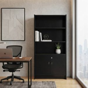 MUEBLE ESTANTERIA CON ARMARIO INFERIOR