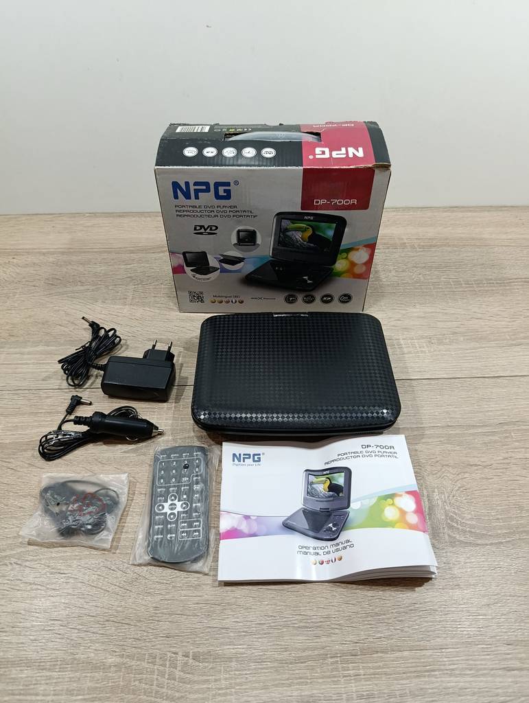 REPRODUCTOR DVD PORTATIL MARCA NPG - Imagen 2