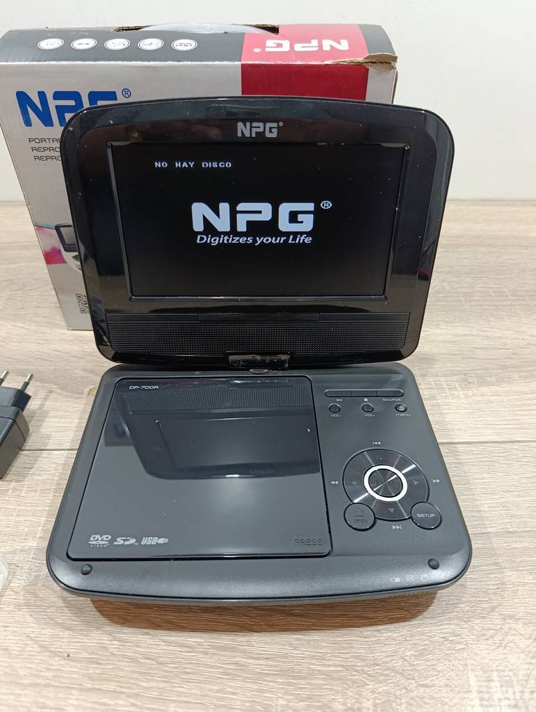REPRODUCTOR DVD PORTATIL MARCA NPG - Imagen 4