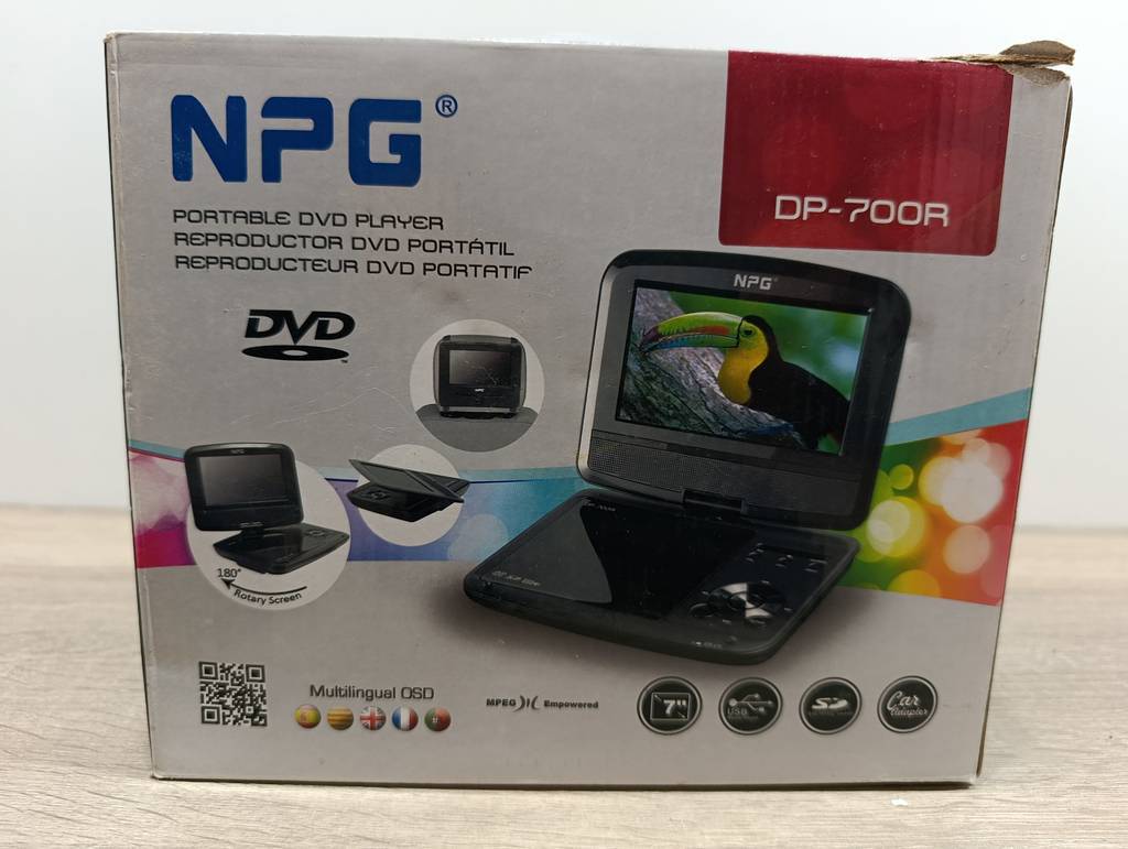 REPRODUCTOR DVD PORTATIL MARCA NPG - Imagen 8