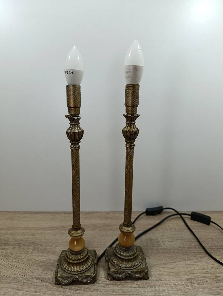 PAREJA DE LAMPARAS DE MESA VINTAGE - Imagen 8
