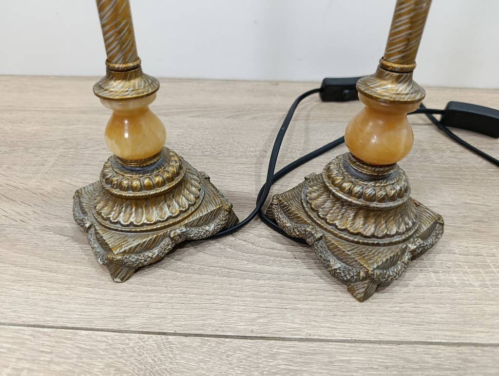 PAREJA DE LAMPARAS DE MESA VINTAGE - Imagen 10