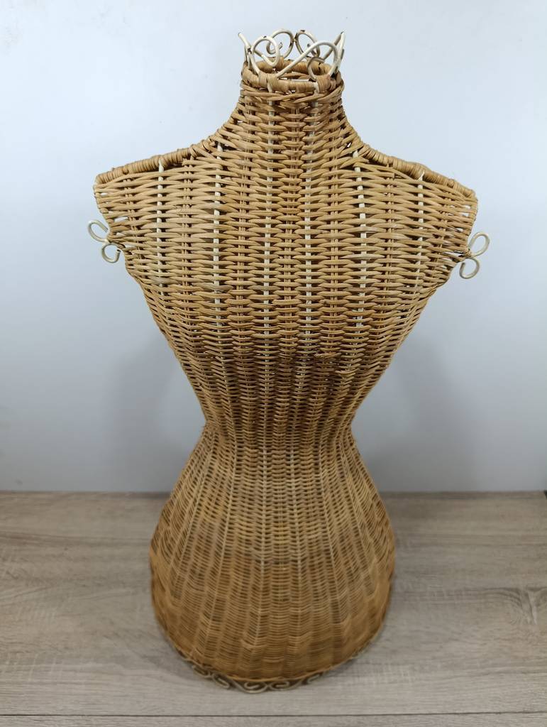 MANIQUI O BUSTO DE COSTURA MIMBRE - Imagen 3