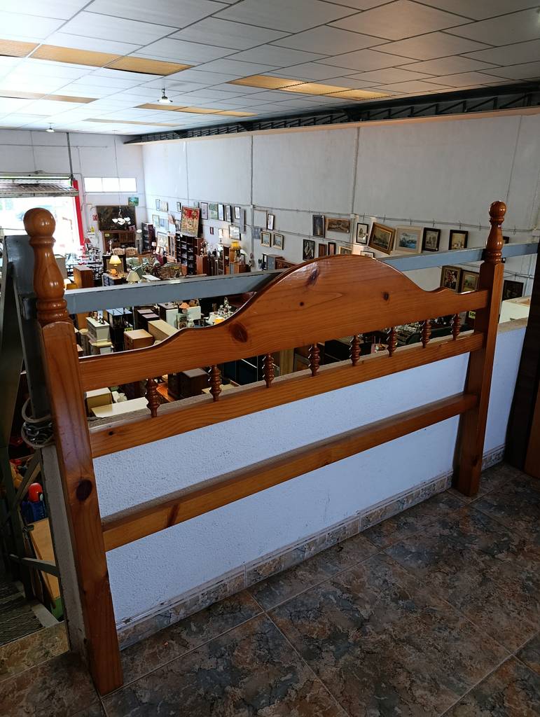 CABECERO MADERA ESTILO RUSTICO - Imagen 3