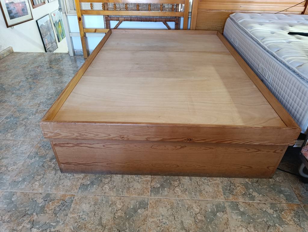 ESTRUCTURA DE CAMA CON CAJONES MADERA - Imagen 3