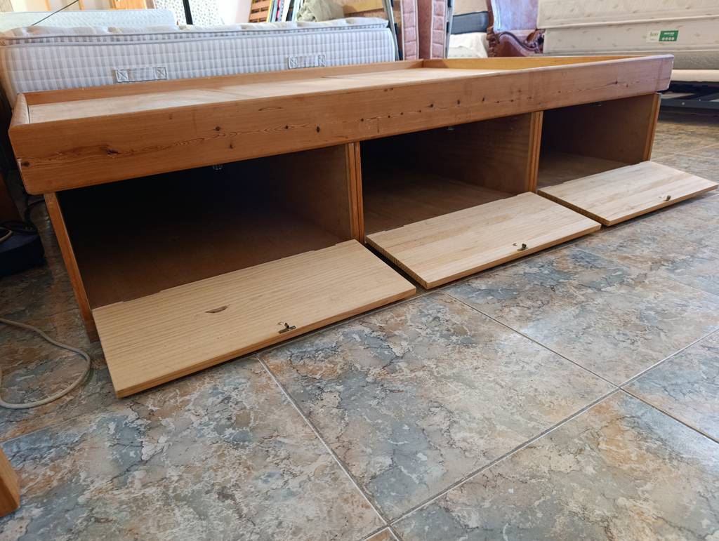 ESTRUCTURA DE CAMA CON CAJONES MADERA - Imagen 6