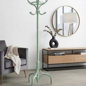 PERCHERO THONET VINTAGE VERDE MENTA