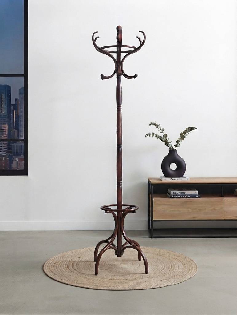 PERCHERO DE PIE CLÁSICO ESTILO THONET