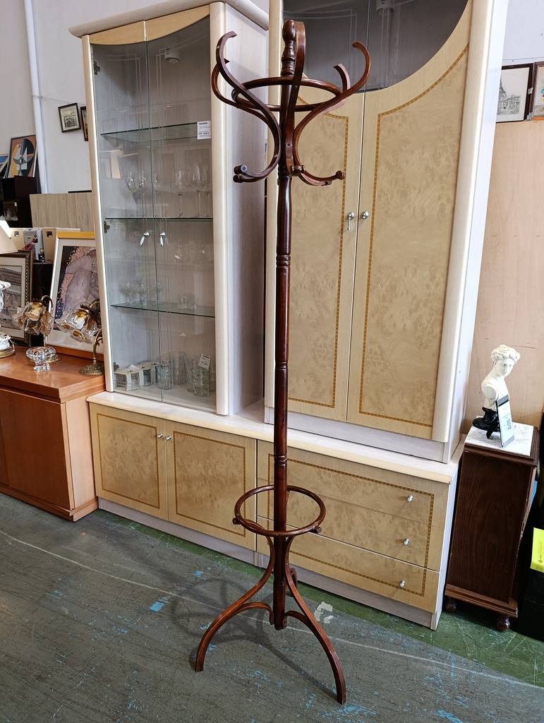 PERCHERO DE PIE CLÁSICO ESTILO THONET - Imagen 2