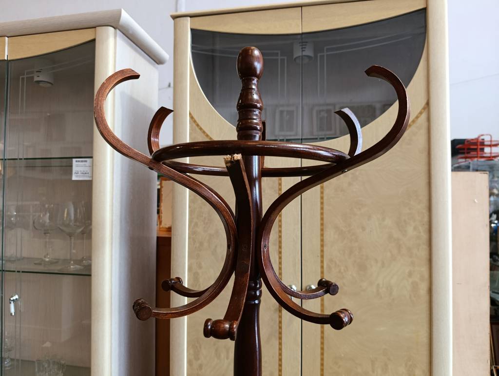 PERCHERO DE PIE CLÁSICO ESTILO THONET - Imagen 4