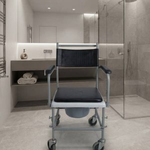 SILLA DE DUCHA / WC INCORPORADO Y RUEDAS