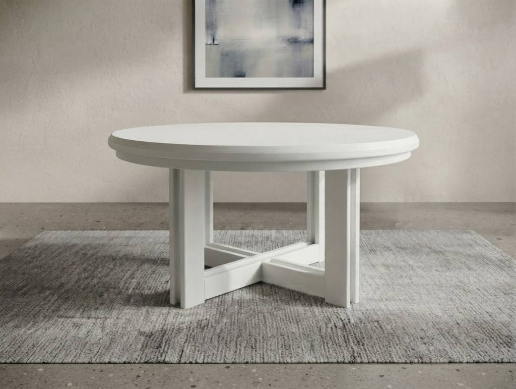 MESA DE COMEDOR 2 MITADES /BLANCA