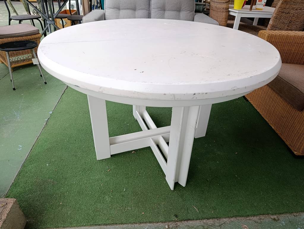 MESA DE COMEDOR 2 MITADES /BLANCA - Imagen 3
