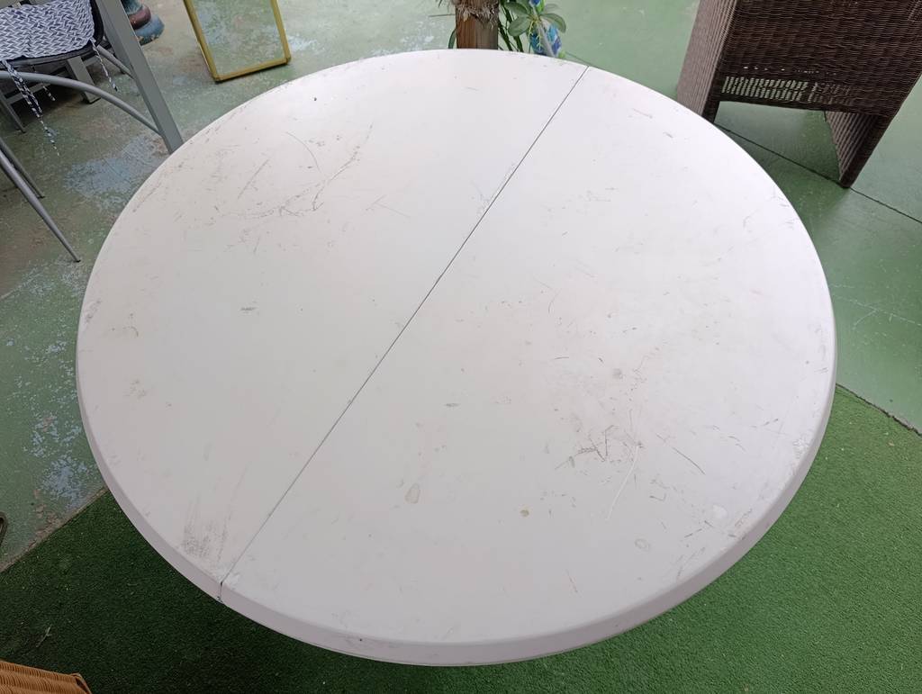 MESA DE COMEDOR 2 MITADES /BLANCA - Imagen 6