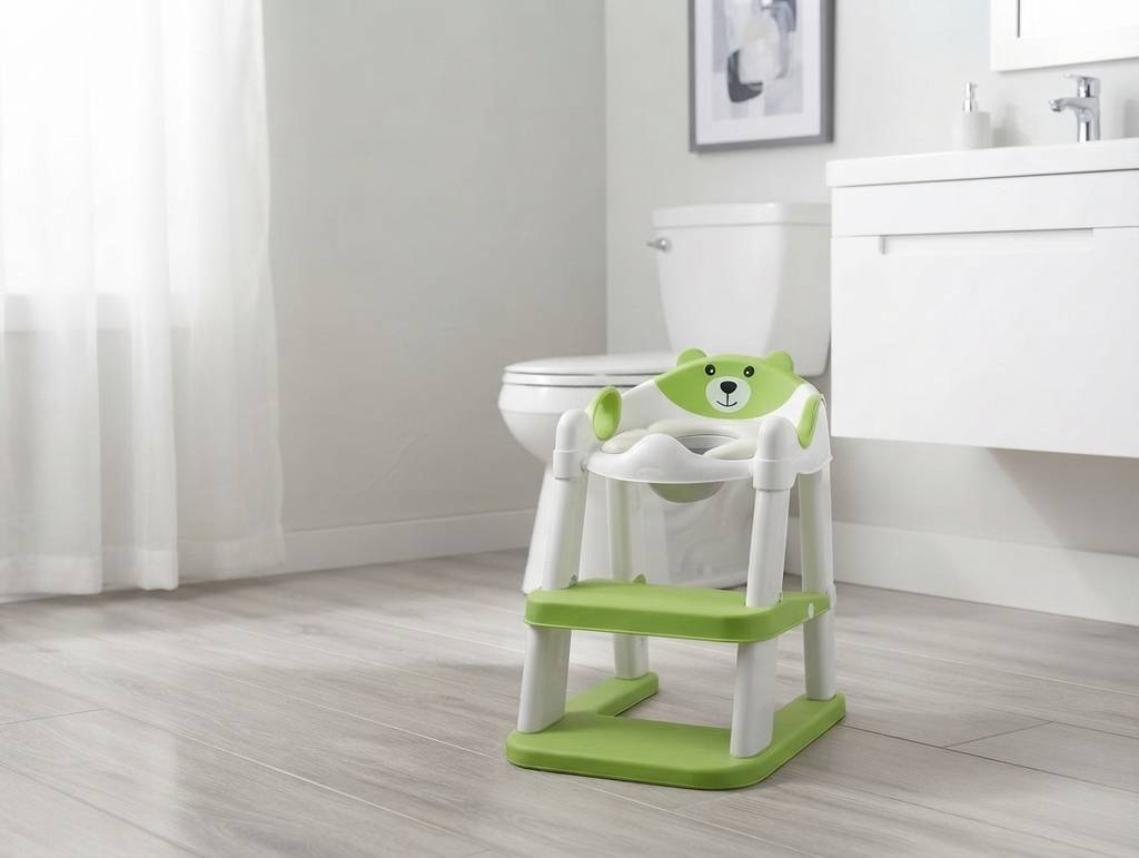 ADAPTADOR WC INFANTIL CON ESCALERA OSO