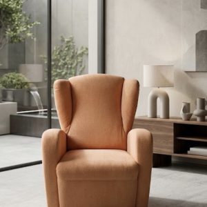 SILLON RELAX ELECTRICO NARANJA