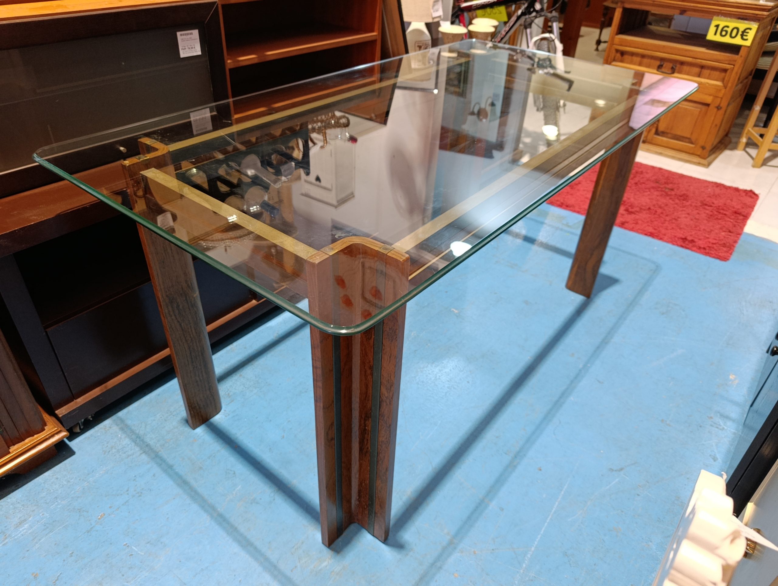 MESA COMEDOR DISEÑO VINTAGE - Imagen 8