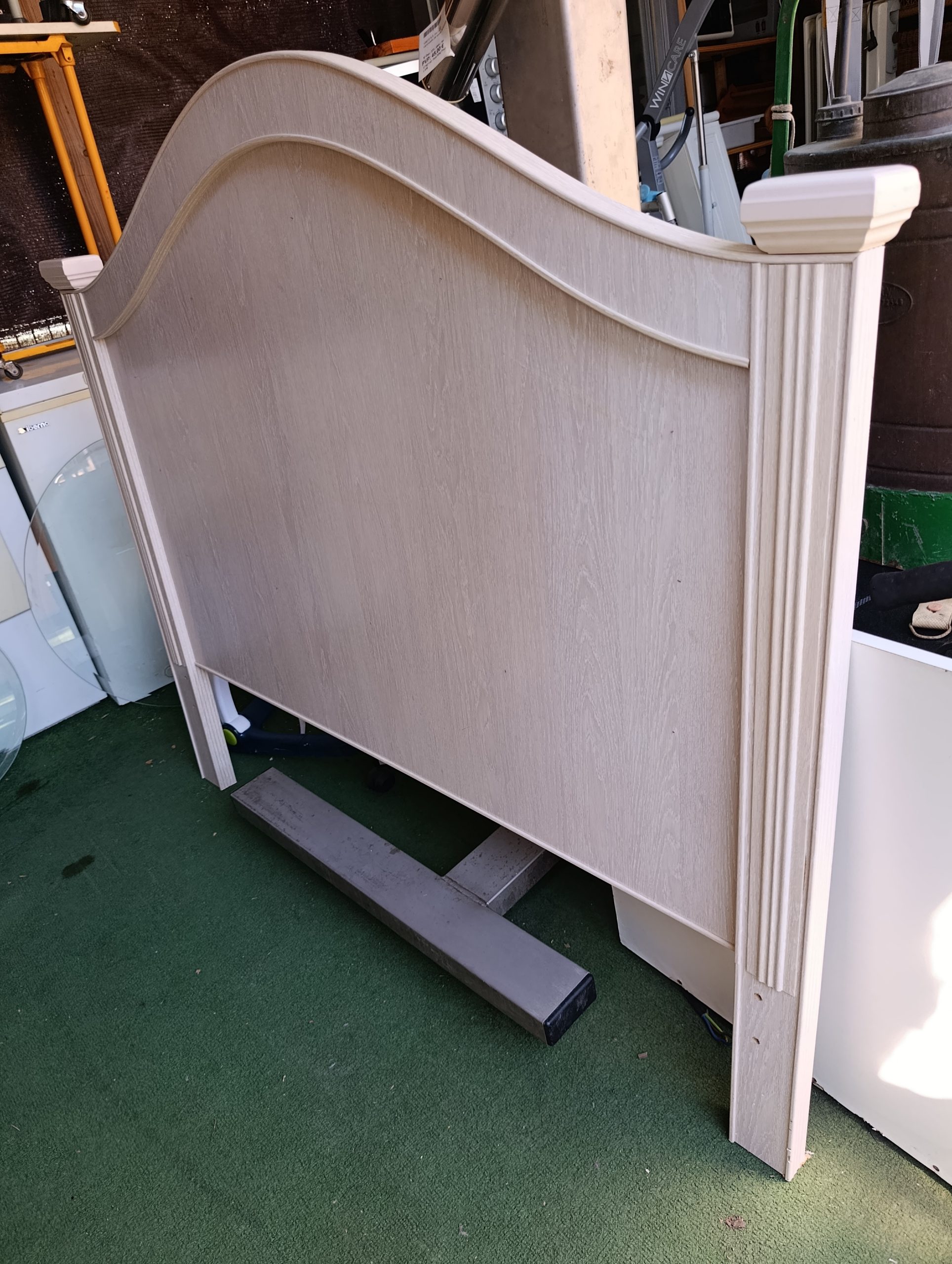CABECERO MADERA CLARO 145x128CM - Imagen 6