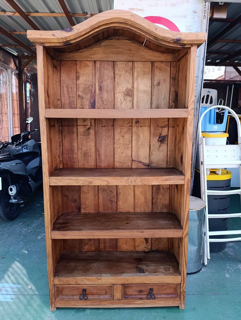 LIBRERIA ESTANTERIA RUSTICA/COLONIAL - Imagen 2