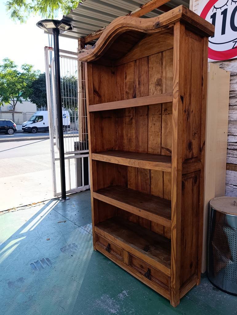 LIBRERIA ESTANTERIA RUSTICA/COLONIAL - Imagen 3