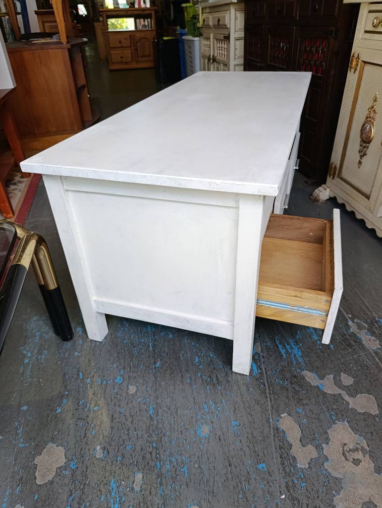 MUEBLE TV BLANCO CON CAJONES - Imagen 5