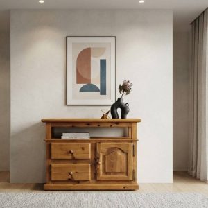 MUEBLE TV / AUXILIAR MADERA PINO