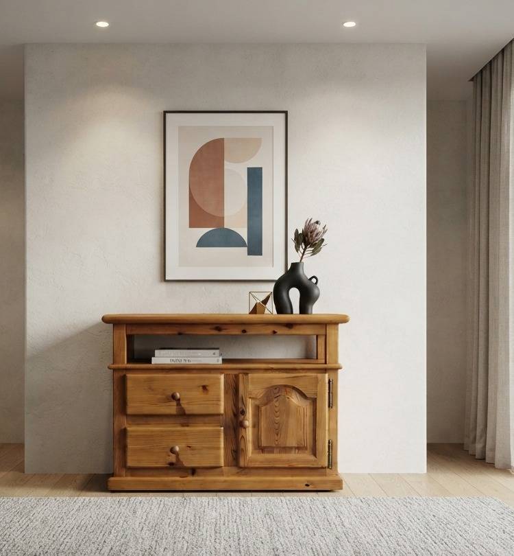 MUEBLE TV / AUXILIAR MADERA PINO