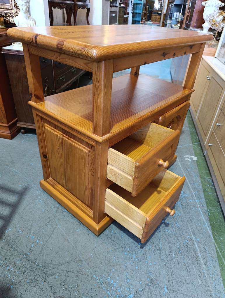 MUEBLE TV / AUXILIAR MADERA PINO - Imagen 4