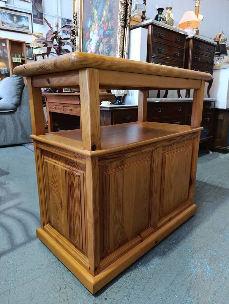 MUEBLE TV / AUXILIAR MADERA PINO - Imagen 5