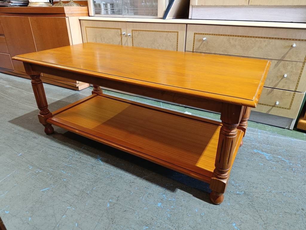 MESA DE CENTRO MADERA DE PINO - Imagen 2