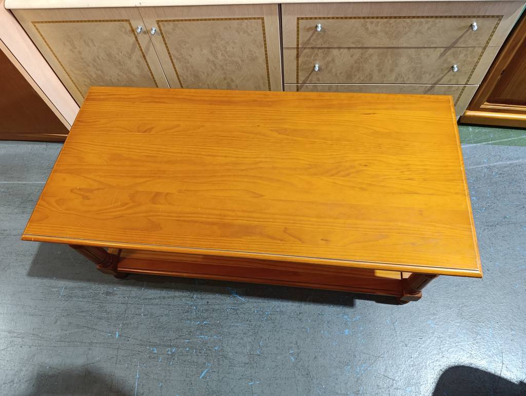 MESA DE CENTRO MADERA DE PINO - Imagen 6