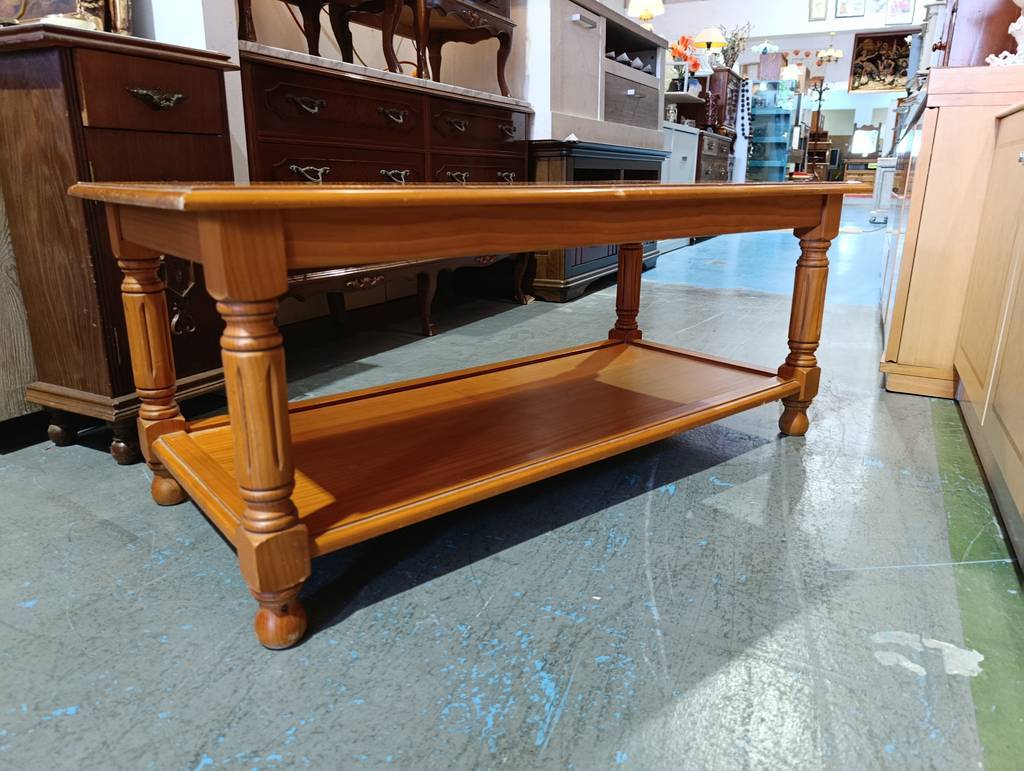 MESA DE CENTRO MADERA DE PINO - Imagen 3