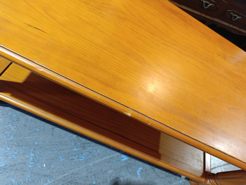 MESA DE CENTRO MADERA DE PINO - Imagen 5