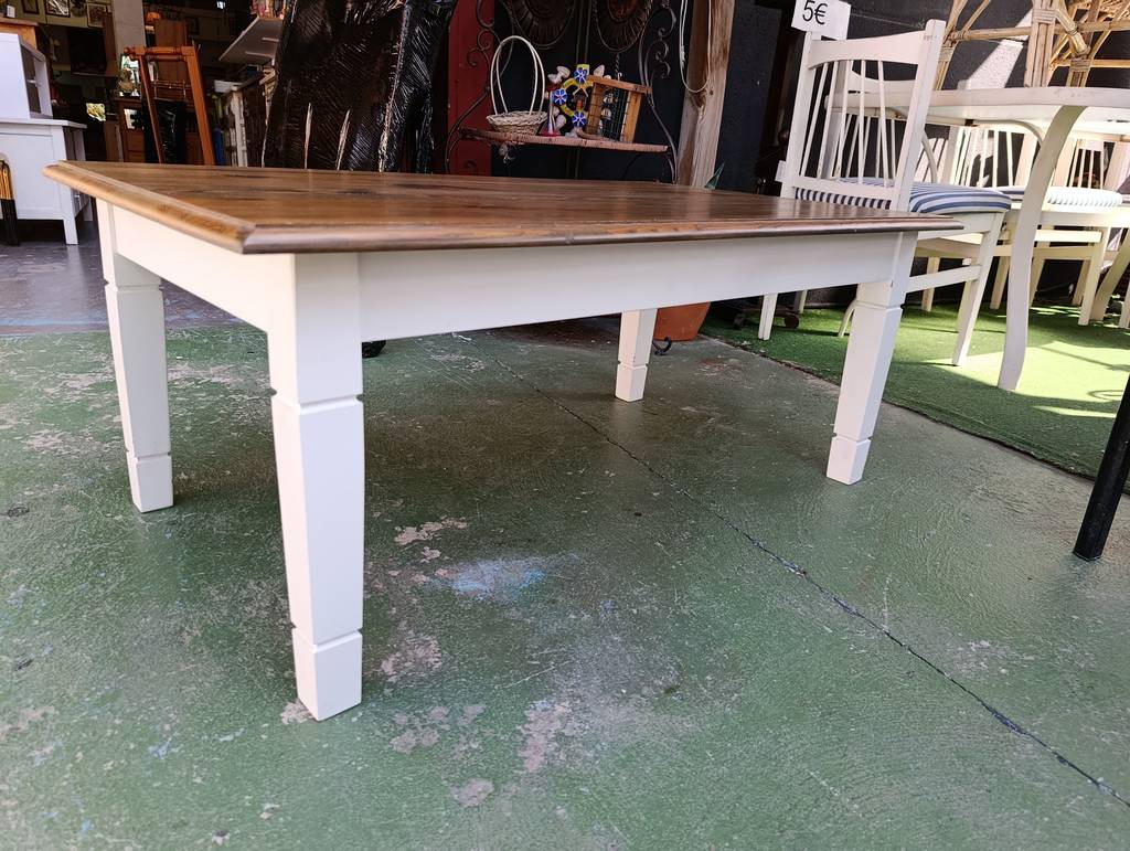 MESA DE CENTRO MADERA RECTANGULAR - Imagen 4