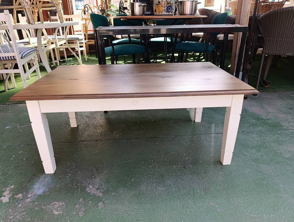 MESA DE CENTRO MADERA RECTANGULAR - Imagen 5