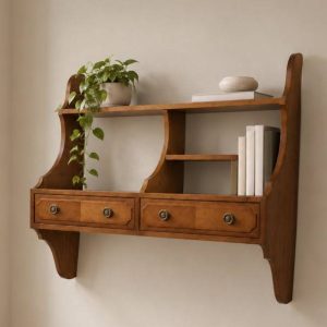 ESTANTERÍA DE PARED VINTAGE MADERA