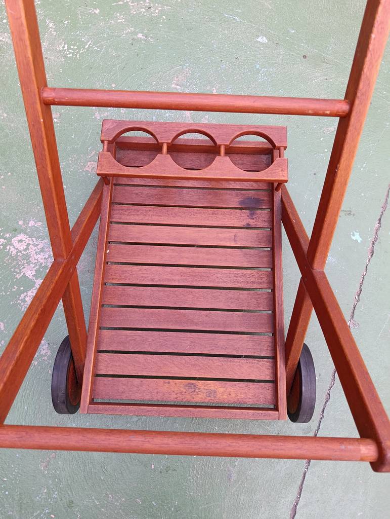 CARRITO CAMARERA MADERA /JARDIN - Imagen 5